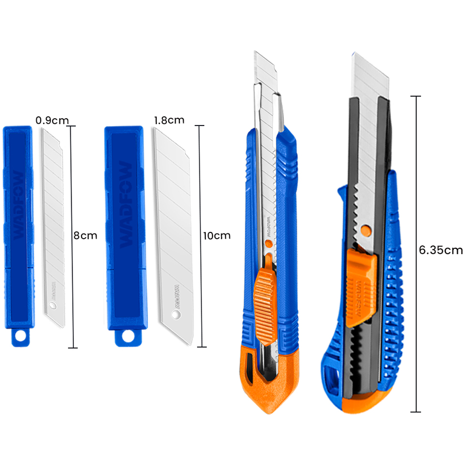 Wadfow WSK2204 Snap-Off Knife Set 4Pcs Secondary image