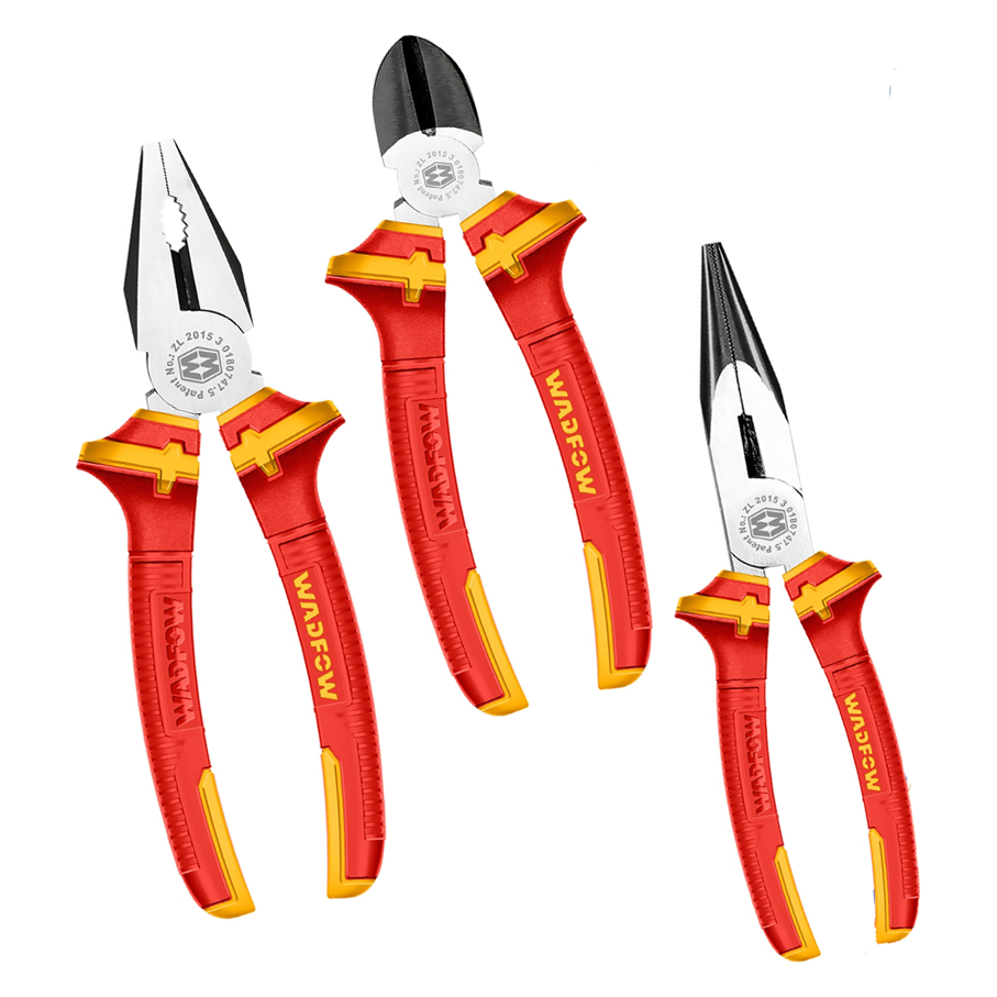 Wadfow WPS0633 Insulated Plier 3Pcs Set | Wadfow by KHM Megatools Corp. Main image