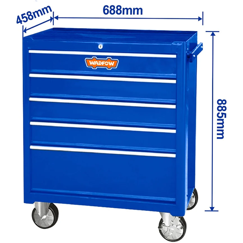 Wadfow WCS2A05 Roller Cabinet 5-Drawer Secondary image