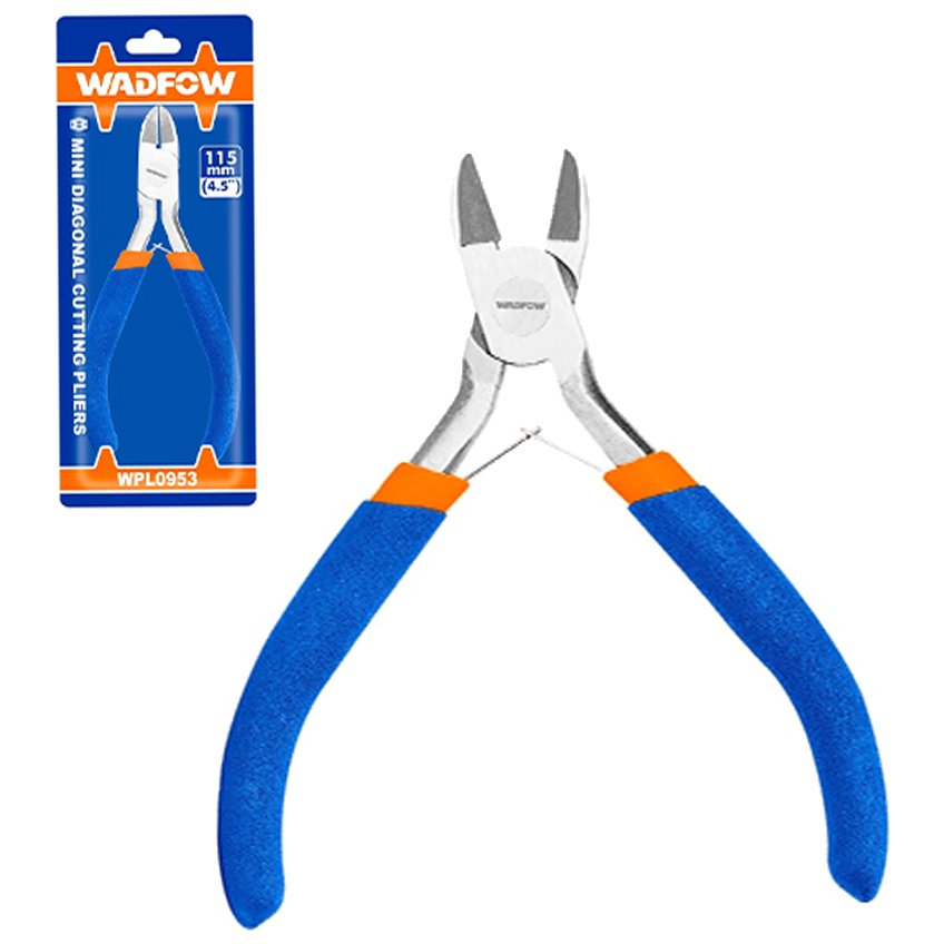 Wadfow WPL0953 Mini Diagonal Cutting Pliers 4.5" | Wadfow by KHM Megatools Corp.