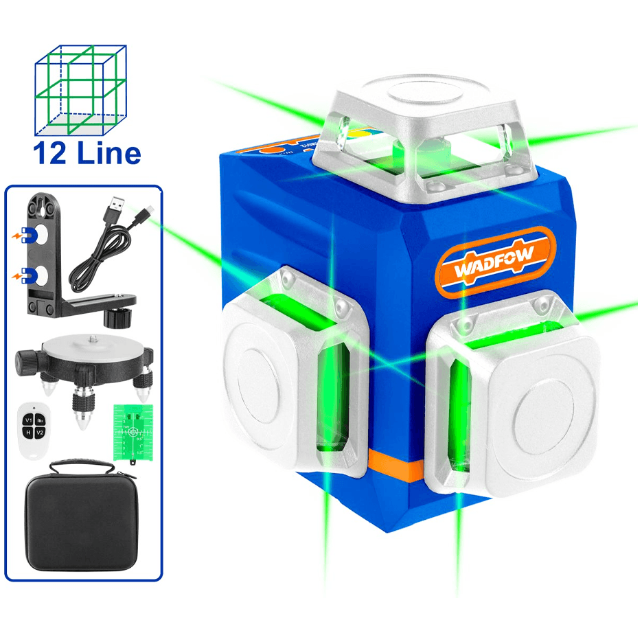 Wadfow WLE1M12 3D All-Lines Laser (Green Laser) Secondary image