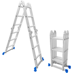 Wadfow WLD7H44 Aluminum Multi-Purpose Ladder 4x4 | Wadfow by KHM Megatools Corp.