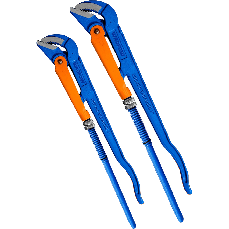Wadfow 45° Swedish Pipe Wrench Heavy Duty | Wadfow by KHM Megatools Corp. Main image