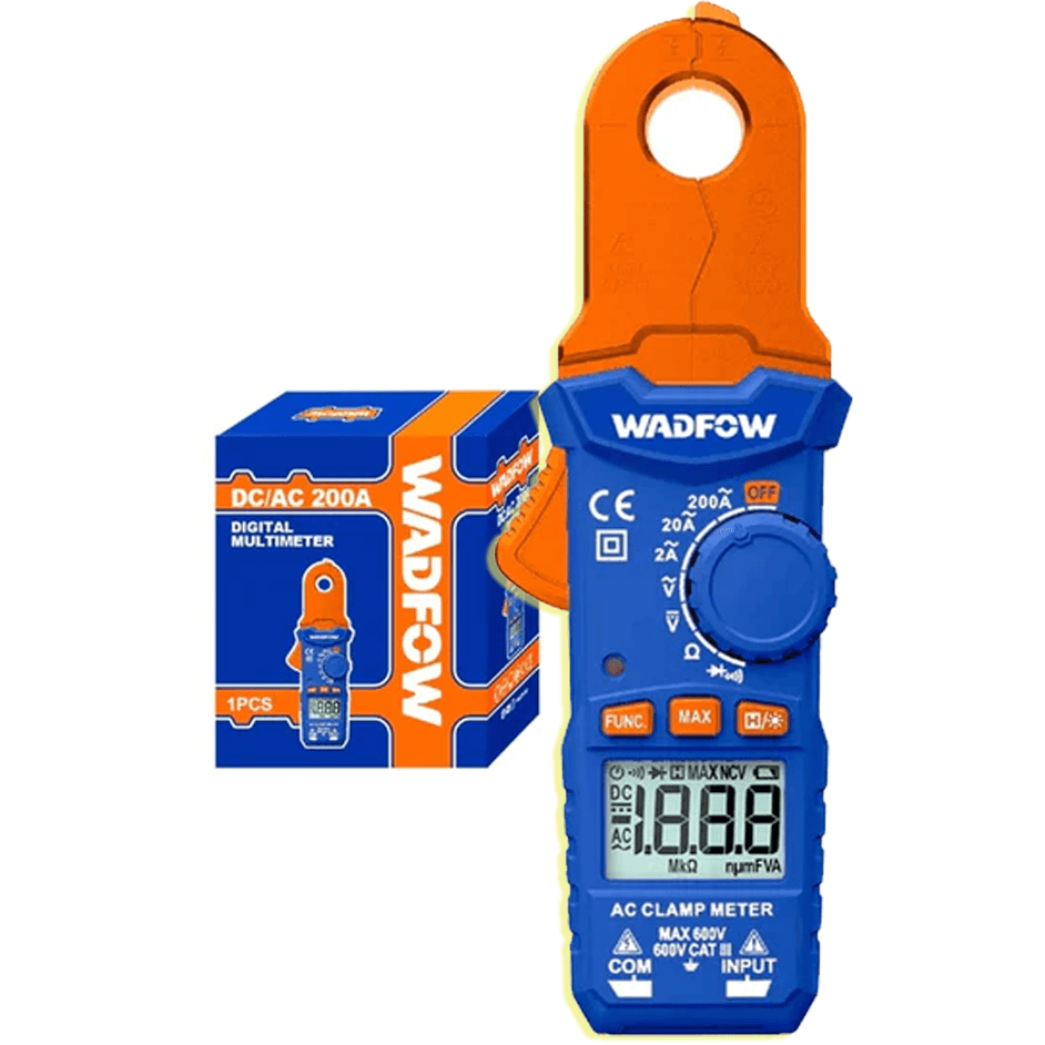 Wadfow WDM65015 DC/AC Clamp Meter 2000-Counts - KHM Megatools Corp. Main image