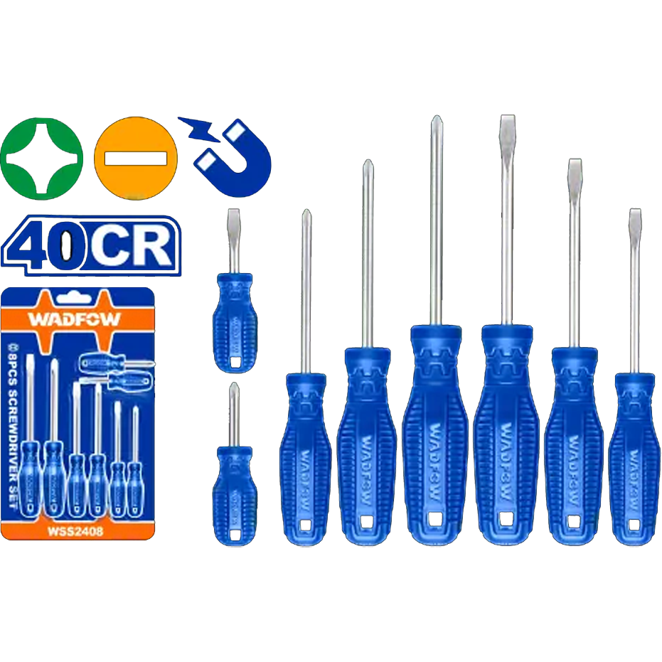 Wadfow WSS2408 Screwdriver Set 8Pcs Secondary image