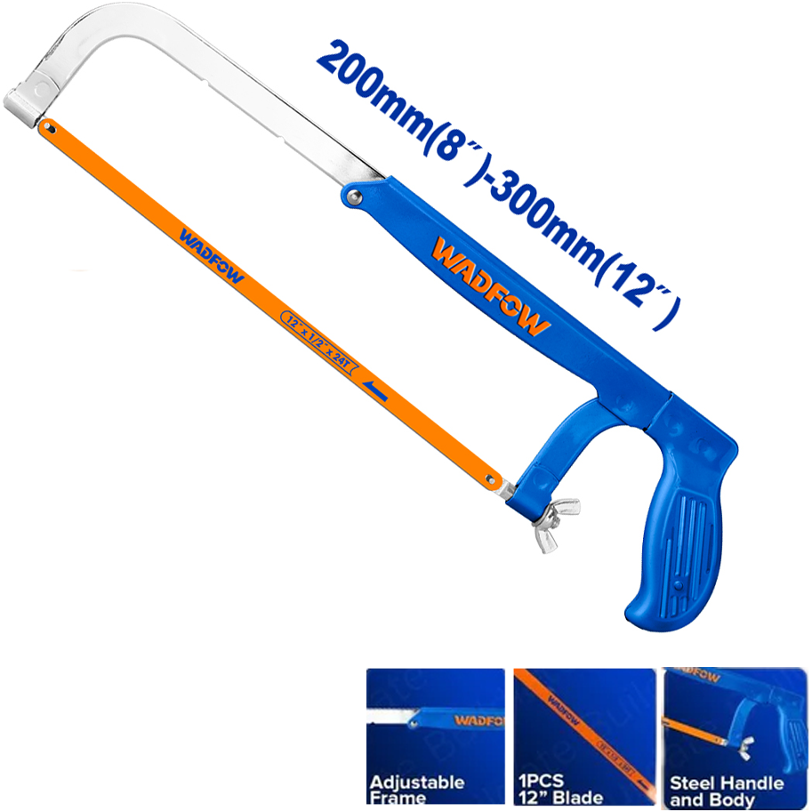 Wadfow WHF3110 Adjustable Hacksaw Frame 8-12" | Wadfow by KHM Megatools Corp.