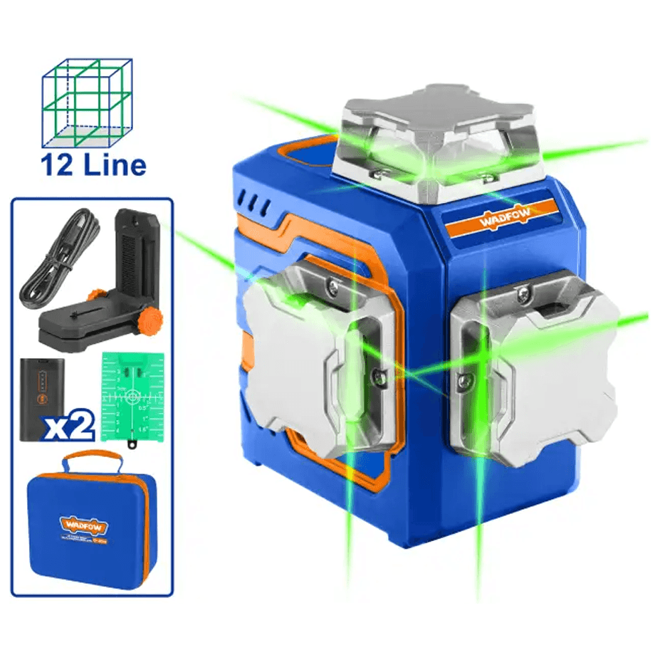 Wadfow WLE2M12 3D Green Beam Self-Leveling Laser Level Secondary image