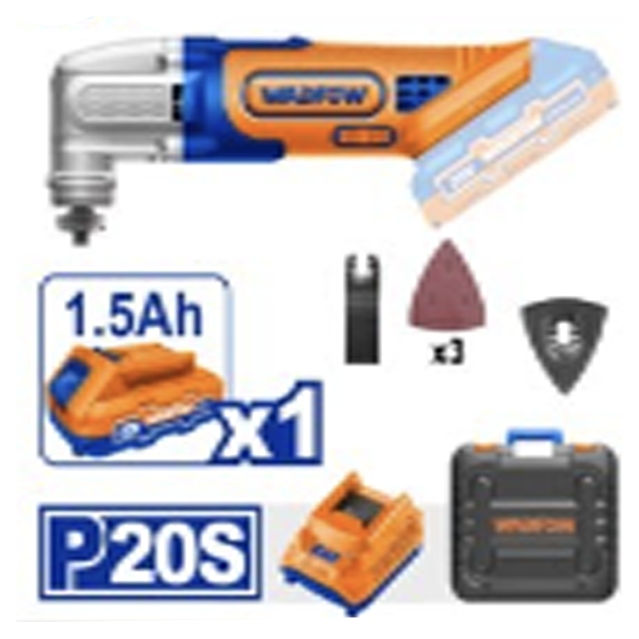 Wadfow WMUP5021  Li-Ion Multi-Tool 20V Secondary image
