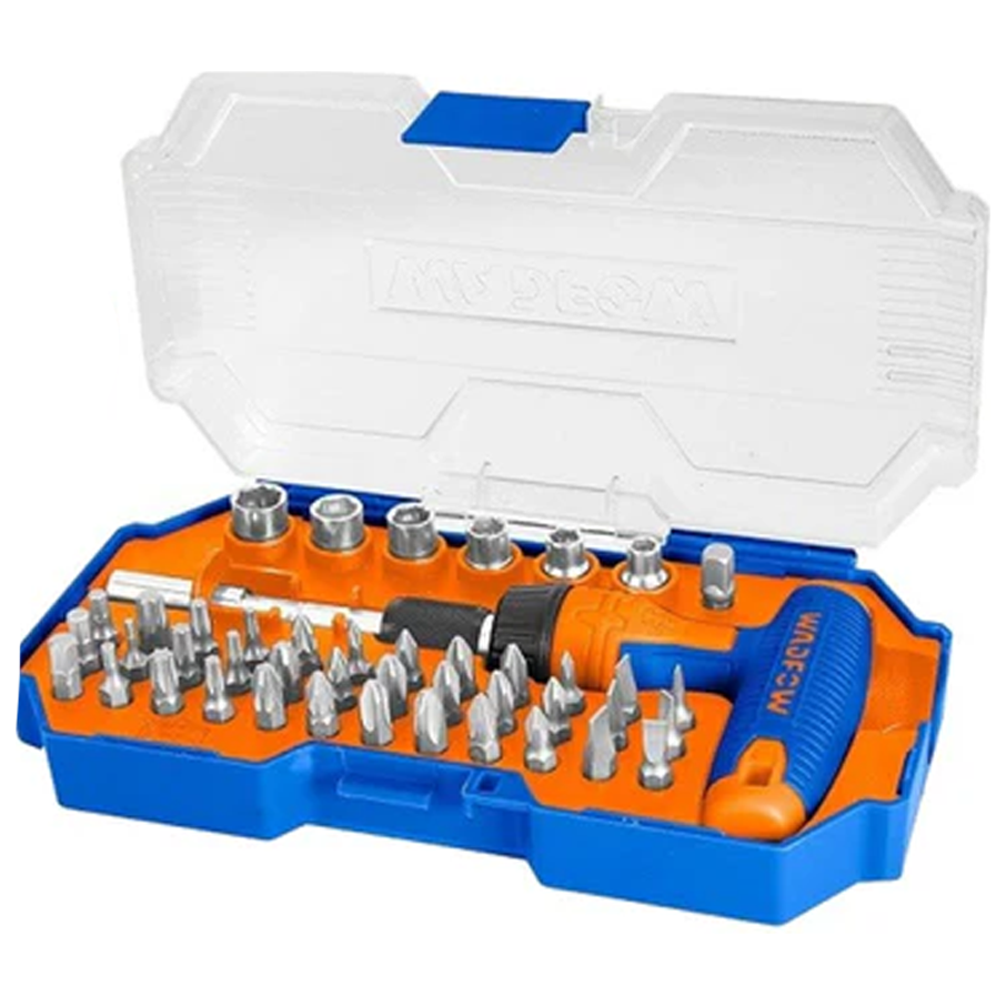 Wadfow WSS8B45 T-Handle Wrench Screwdriver Set 45Pcs | Wadfow by KHM Megatools Corp. Main image