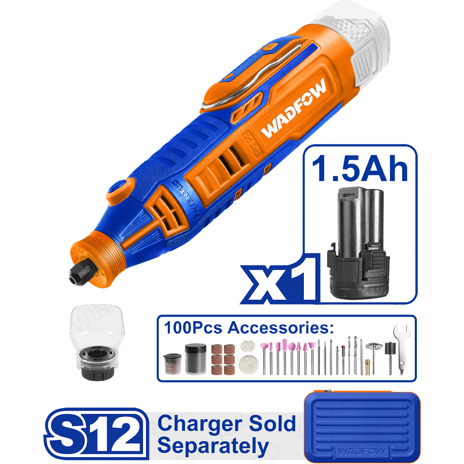 Wadfow WRY1M121 Li-Ion Grinder 12V Secondary image