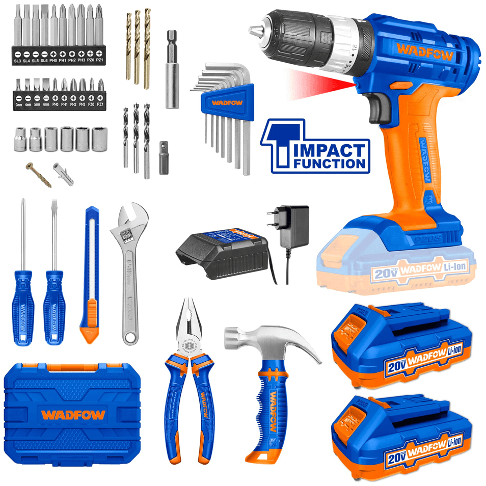 Wadfow WDT1B90 Tools Set 91Pcs - KHM Megatools Corp. Main image