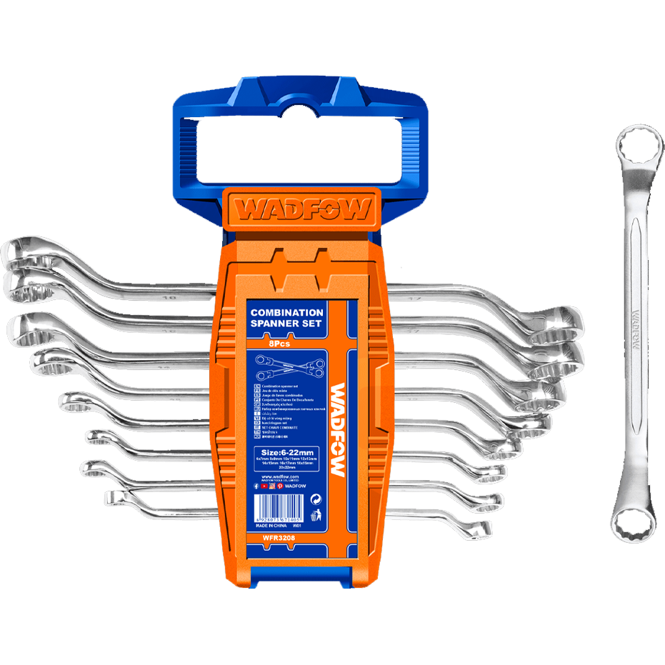 Wadfow WFR3208 Offset Ring Spanner Set | Wadfow by KHM Megatools Corp. Main image