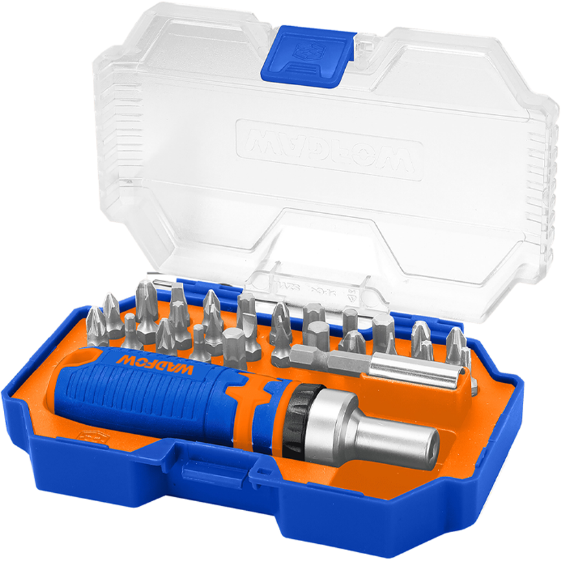 Wadfow WSS8B28 Screwdriver Bits Set 28Pcs | Wadfow by KHM Megatools Corp. Main image