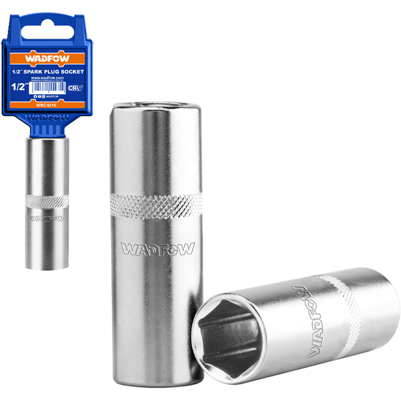 Wadfow WSC4216 Spark Flag Socket 1/2" 16MM | Wadfow by KHM Megatools Corp. Main image