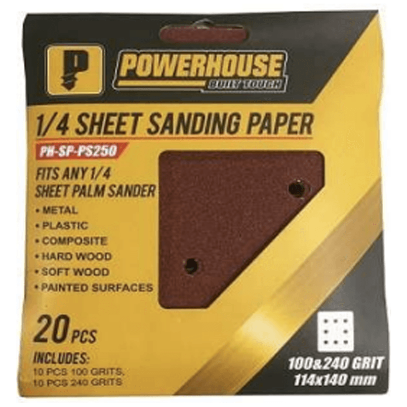 Powerhouse Sanding Paper for Palm Sander 114X140MM - KHM Megatools Corp. Main image