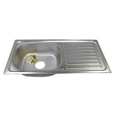 Waterhouse Single basin w/ Drainboard Stainless - KHM Megatools Corp.