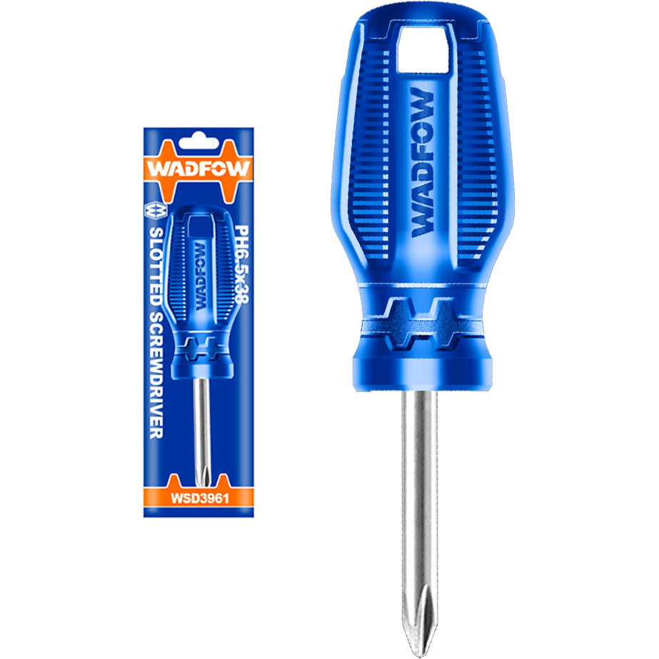 Wadfow WSD4921 Stubby Phillips Screwdriver 38mm 40CR | Wadfow by KHM Megatools Corp. Main image
