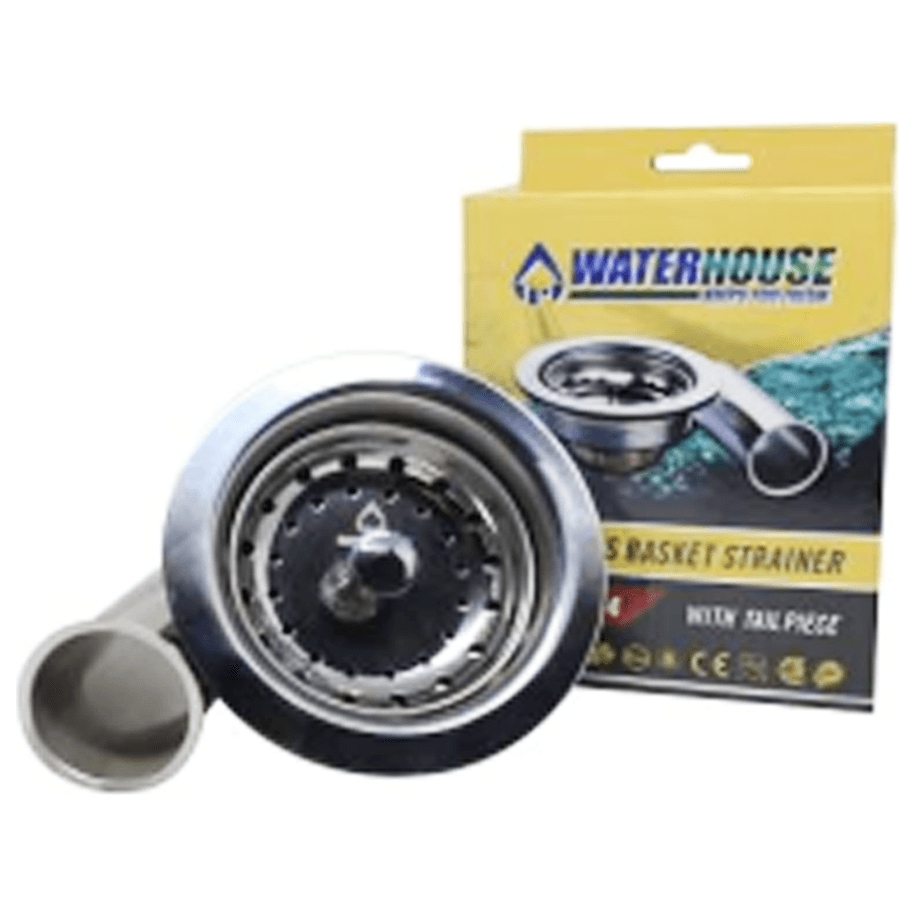 Waterhouse WH-SSBS-4 Basket Strainer Stainless 4"x6" - KHM Megatools Corp. Main image