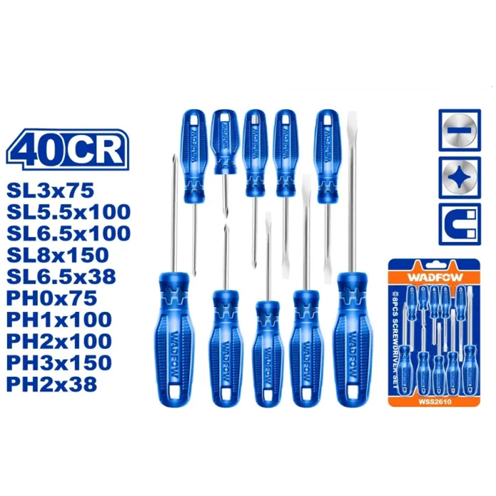 Wadfow WSS2410 Screwdriver Set 10Pcs Secondary image