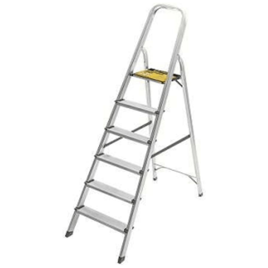 Powerhouse Step Ladder Aluminum - KHM Megatools Corp. Main image