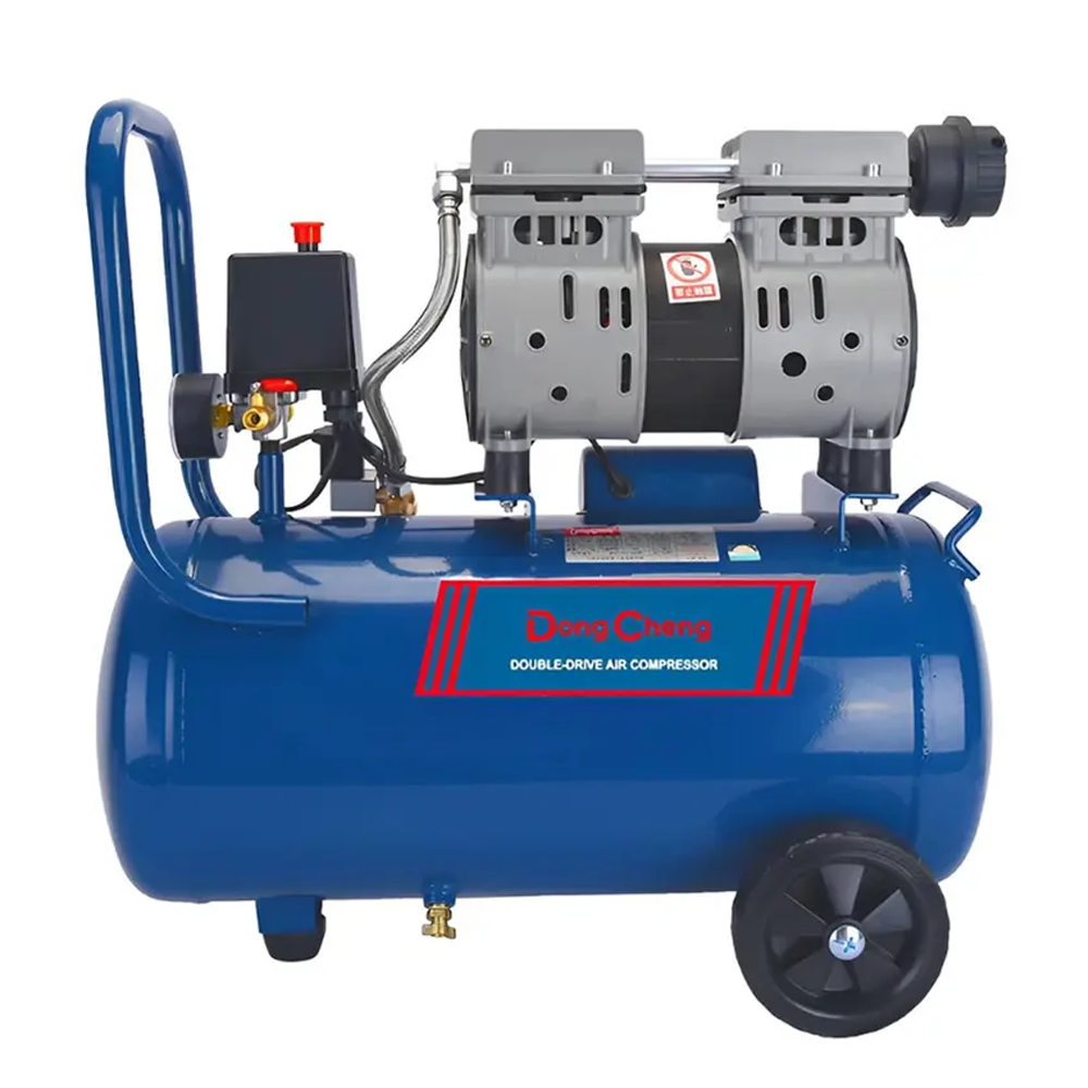Dong Cheng DQE02-1824L Oil Free Air Compressor 750W 24L - ToolsSavvy.ph Main image