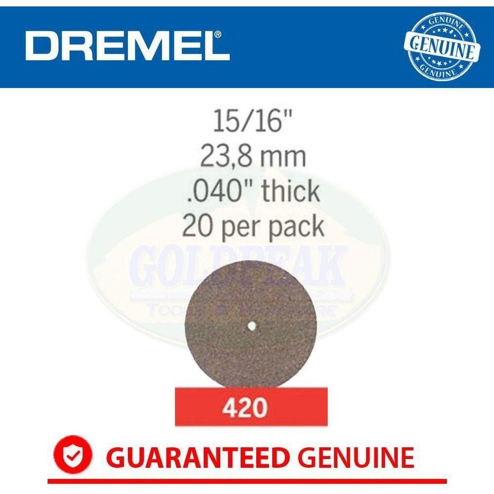 Dremel 420 Cut Off Wheel Secondary image
