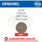 Dremel 420 Cut Off Wheel - Goldpeak Tools PH Dremel