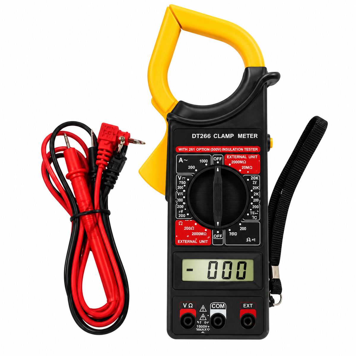 Megatools DT266 Digital Clamp Tester / Multi Meter - ToolsSavvy.ph Main image