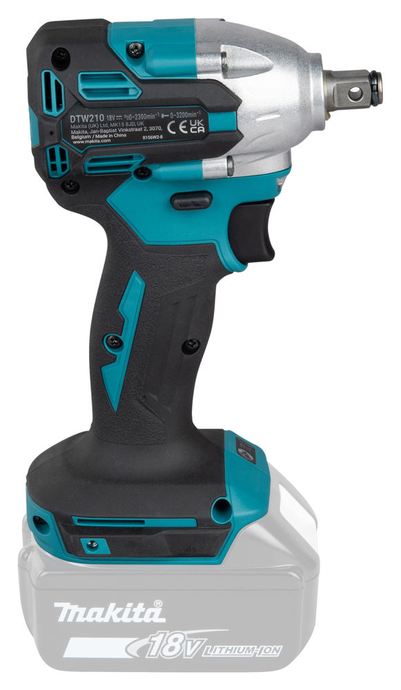 Makita DTW210Z 18V Brushless Cordless Impact Wrench 250Nm 1/2" Dr. (LXT-Series) [Bare]