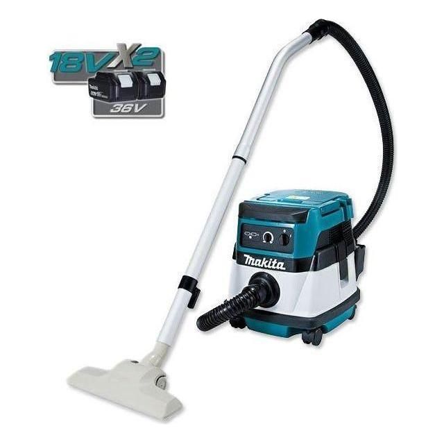 Makita DVC860LZ AC/DC (Corded/Cordless) 18V Vacuum Cleaner (LXT-Series) - Goldpeak Tools PH Makita Main image