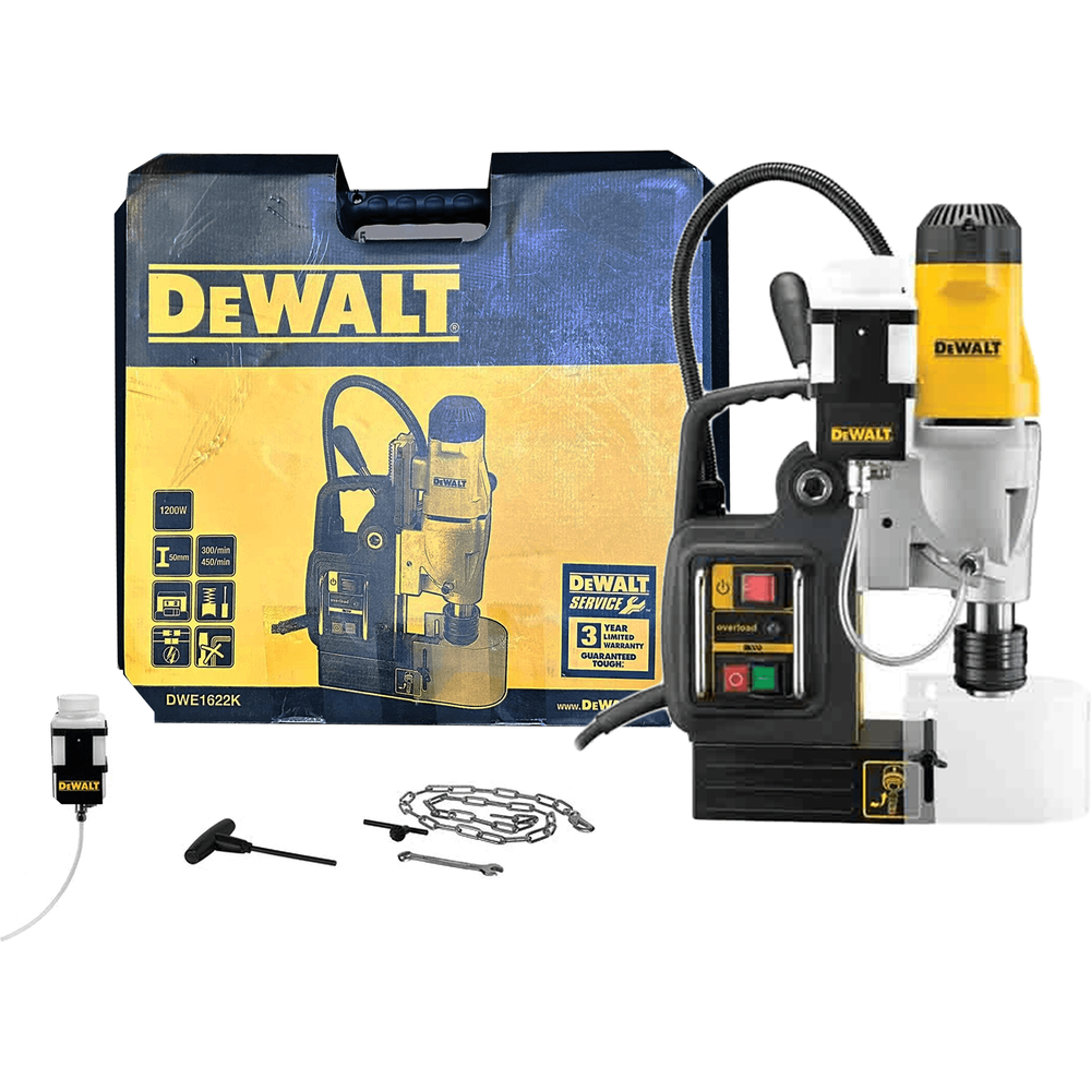 Dewalt DWE1622K Magnetic Drill Press 50mm 1200W - KHM Megatools Corp. Main image