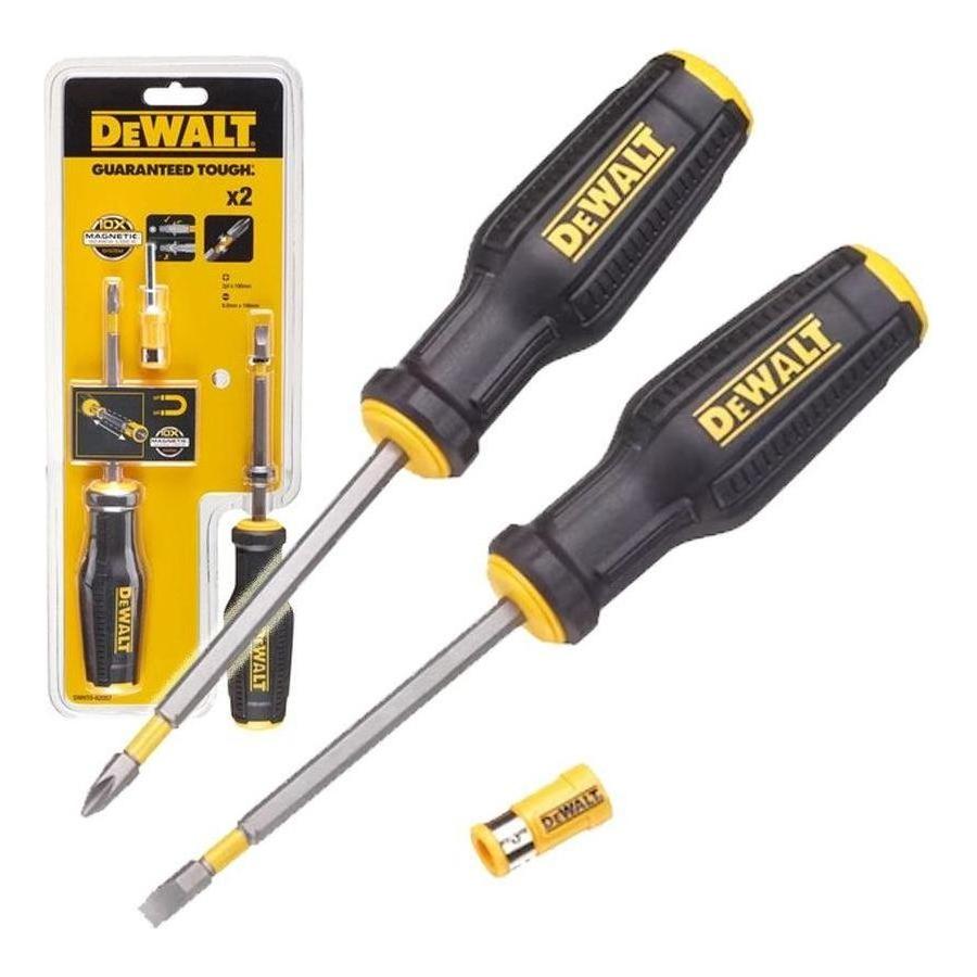Dewalt DWHT0‐62057 Full Fit Screwdriver Set 2pcs - KHM Megatools Corp. Main image