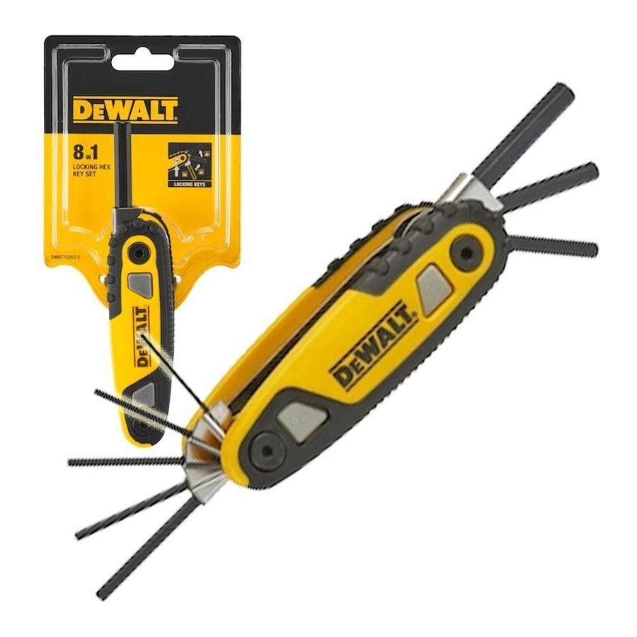 Dewalt DWHT0‐70263 Folding Locking Hex Keys Metric - KHM Megatools Corp. Main image