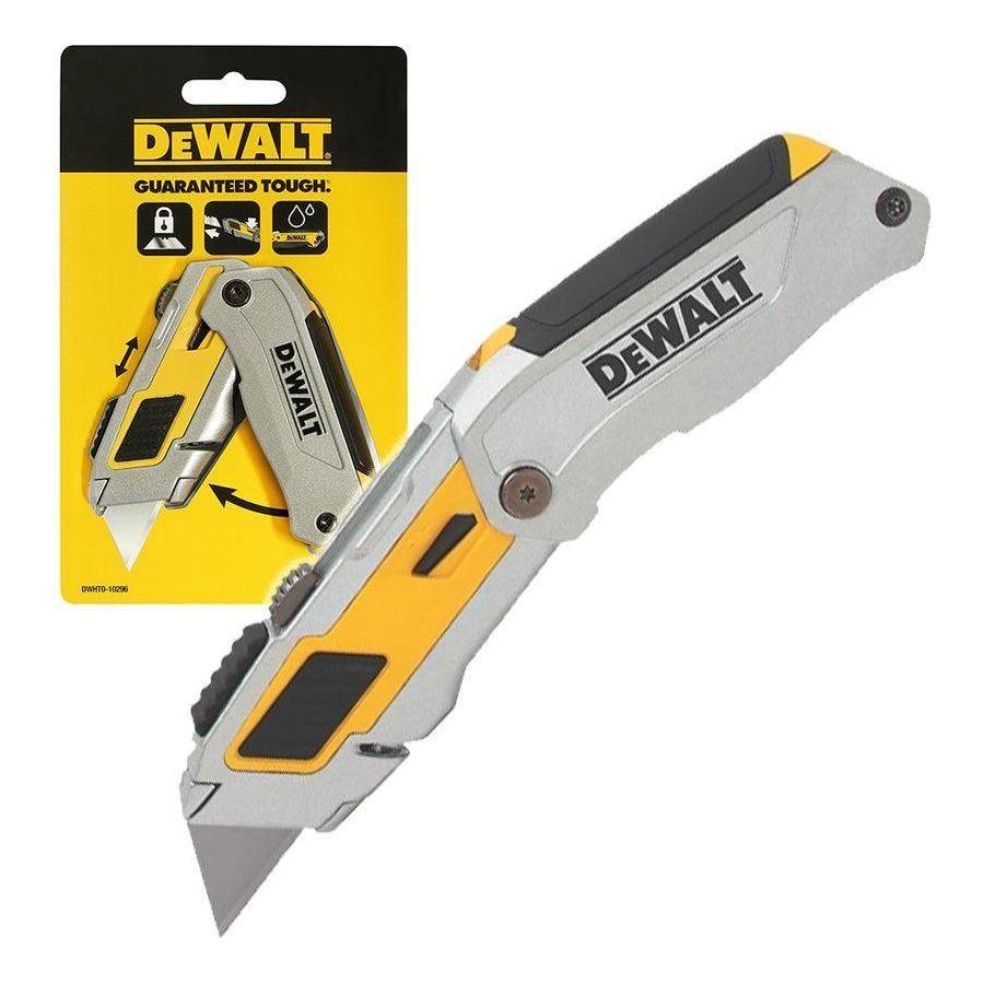 Dewalt DWHT0‐10296 Deadbolt Folding Retractable Blade Utility Cutter Knife - KHM Megatools Corp. Main image