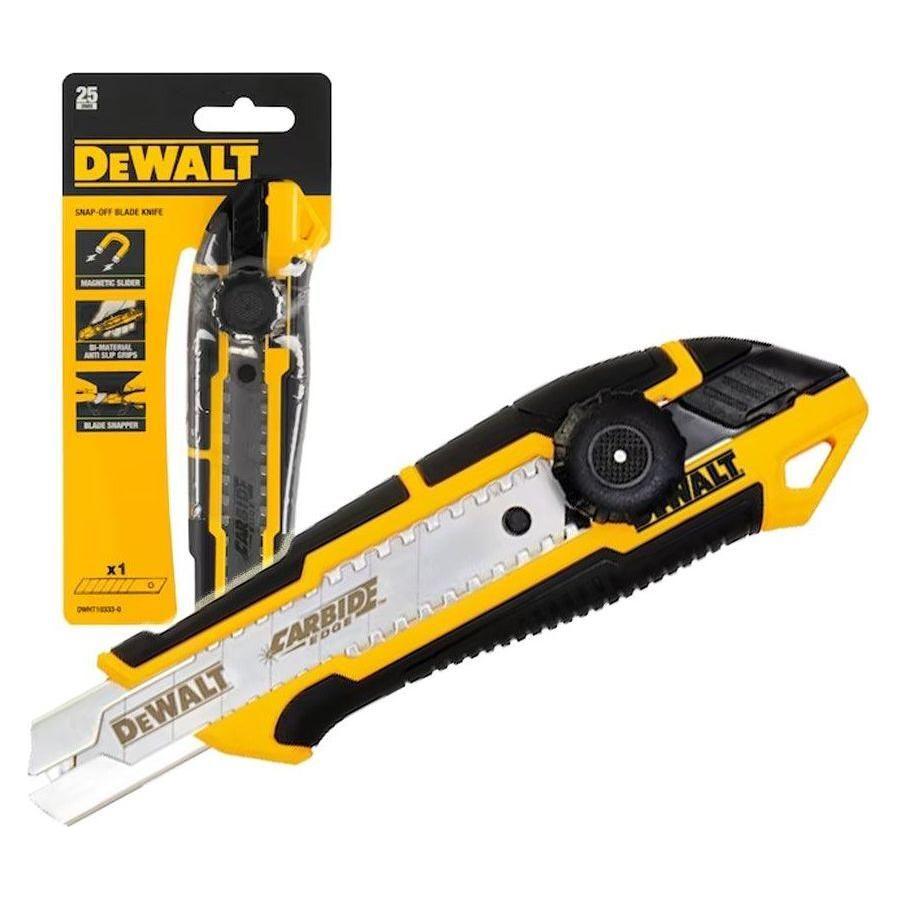 Dewalt DWHT10333‐0‐30 SO Knife with Thumb Wheel Lock 25mm - KHM Megatools Corp. Main image