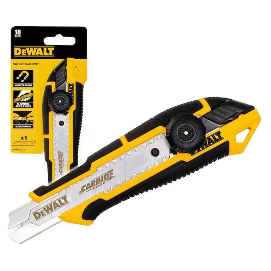 Dewalt DWHT10332‐0‐30 SO Knife with Thumb Wheel Lock 18mm - KHM Megatools Corp. Main image