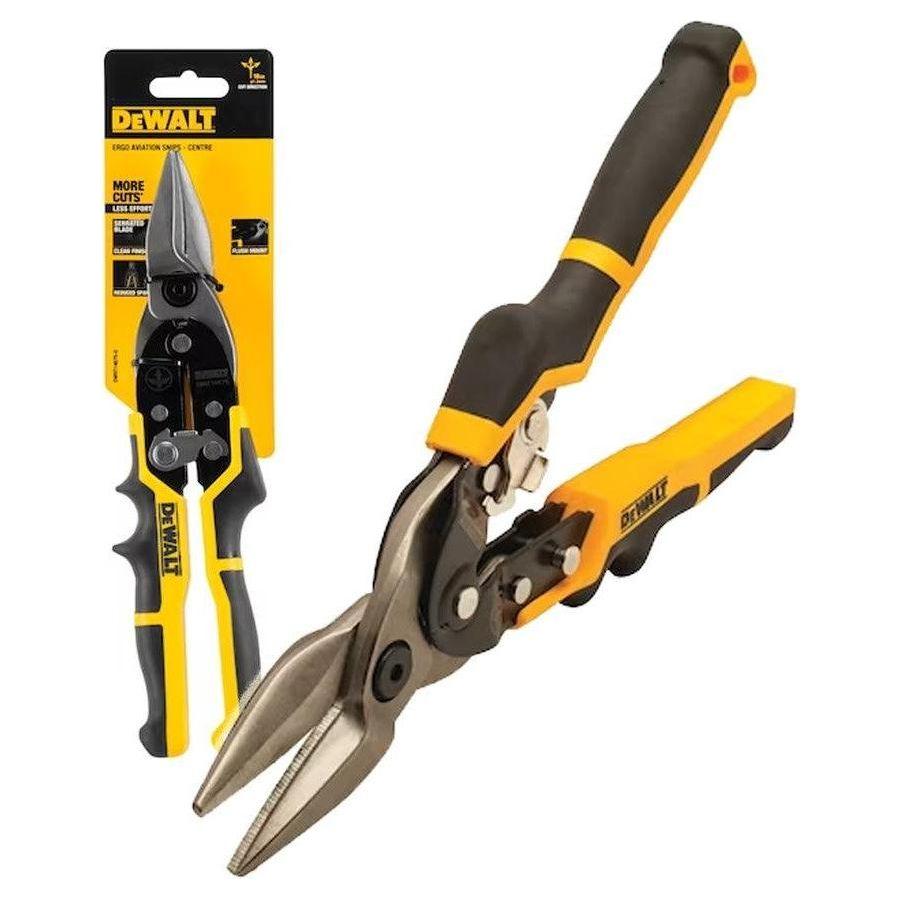 Dewalt DWHT14675‐0 Ergo Aviation Snip Straight Cut - KHM Megatools Corp. Main image