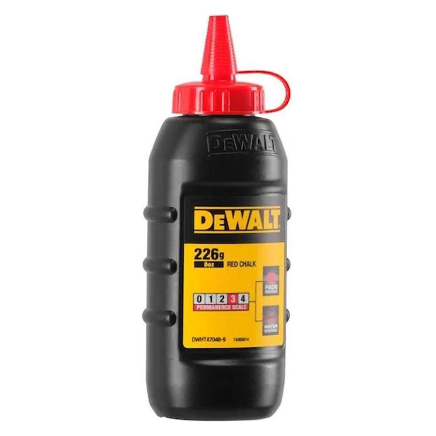 Dewalt DWHT47048‐9 Red Chalk Refill 226g Secondary image