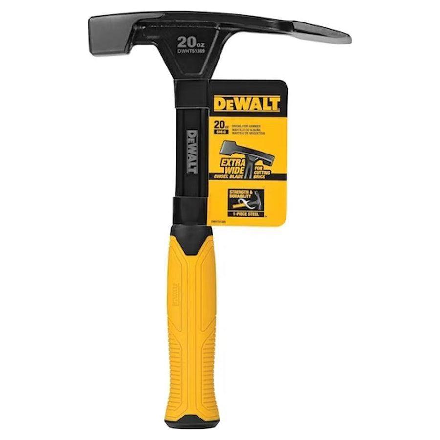 Dewalt DWHT51389‐0 Bricklayer Hammer 20oz - KHM Megatools Corp. Main image