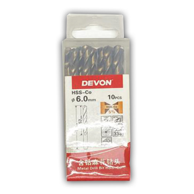Devon HSS-CO Metal Drill Bit Secondary image