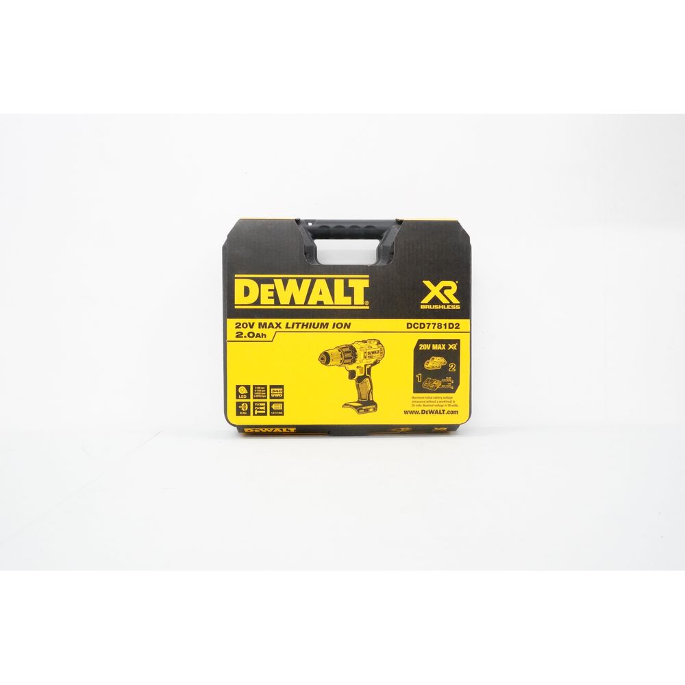 Dewalt DCD7781D2 20V Cordless Brushless Hammer Drill [Kit] | Dewalt by KHM Megatools Corp.