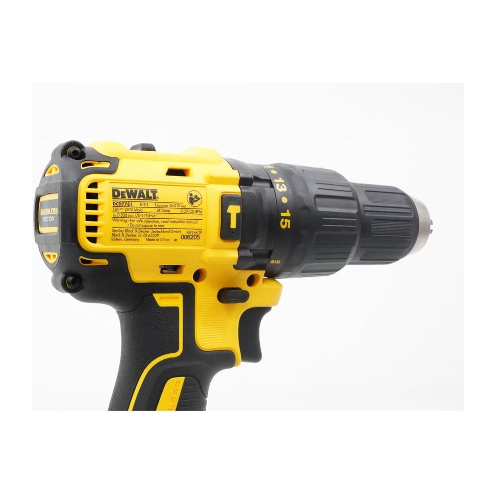 Dewalt DCD7781D2 20V Cordless Brushless Hammer Drill [Kit] | Dewalt by KHM Megatools Corp.