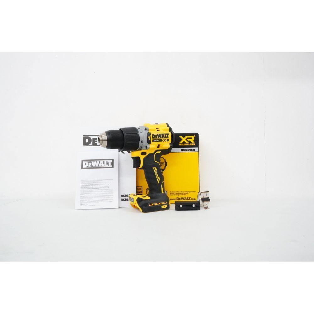 Dewalt DCD805N 20V Cordless Hammer Drill 13mm (Bare) Secondary image