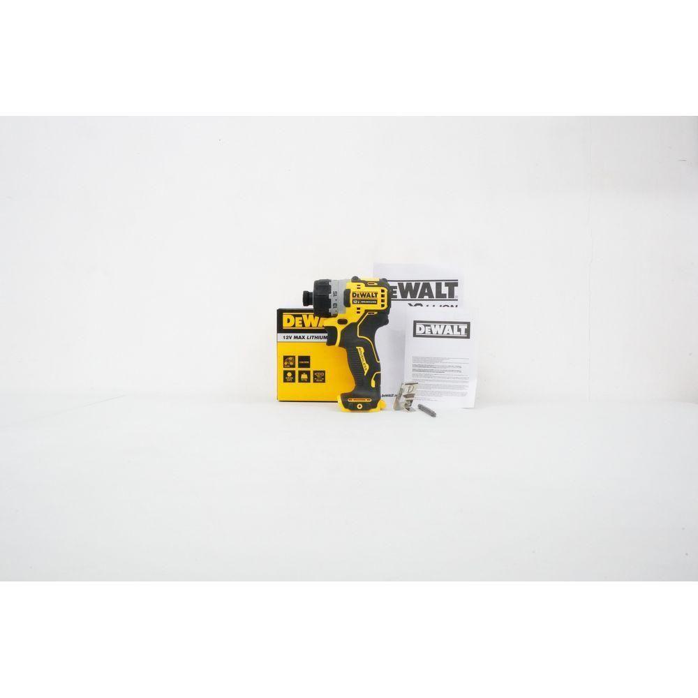 Dewalt DCF601N 12V Cordless Screwdriver 1/4 8Nm (Atomic) [Bare] Secondary image
