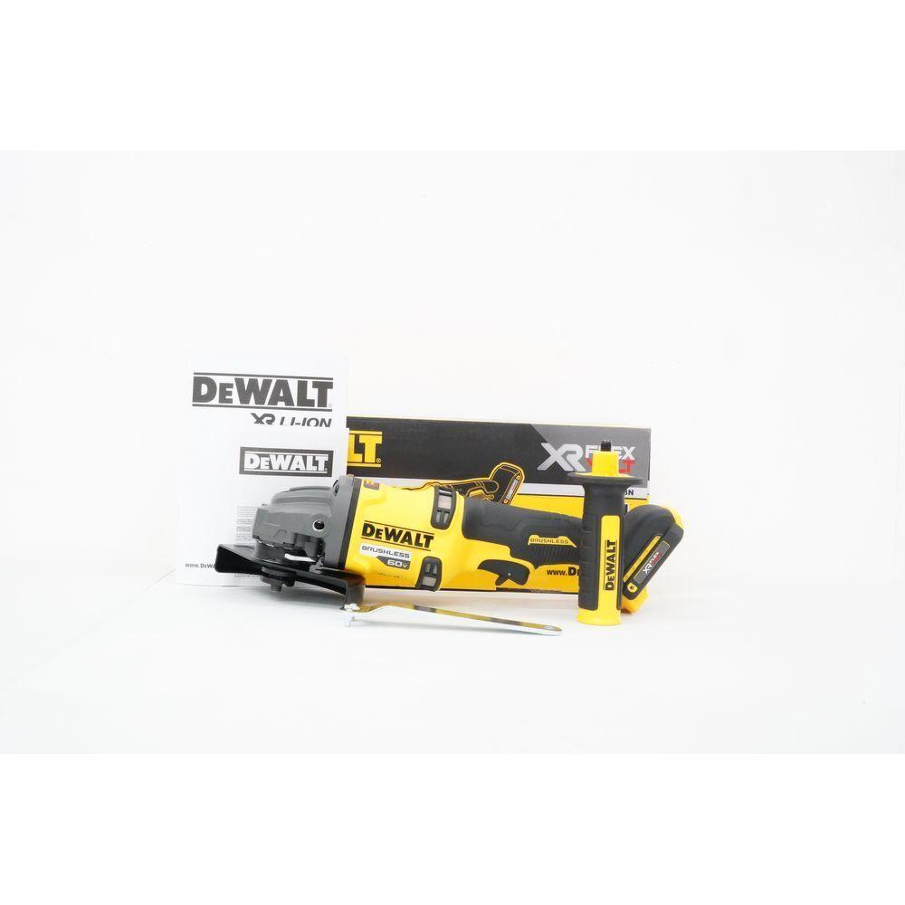 Dewalt DCG418N 60V Flexvolt™ Cordless Angle Grinder 5" (Brushless) [Bare] | Dewalt by KHM Megatools Corp.