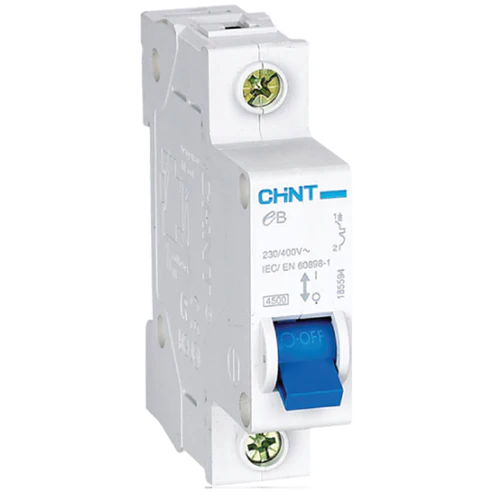 Chint EB 1 Pole 4.5KA 400VAC Miniature Circuit Breaker (1 Module) | Chint by KHM Megatools Corp. Main image