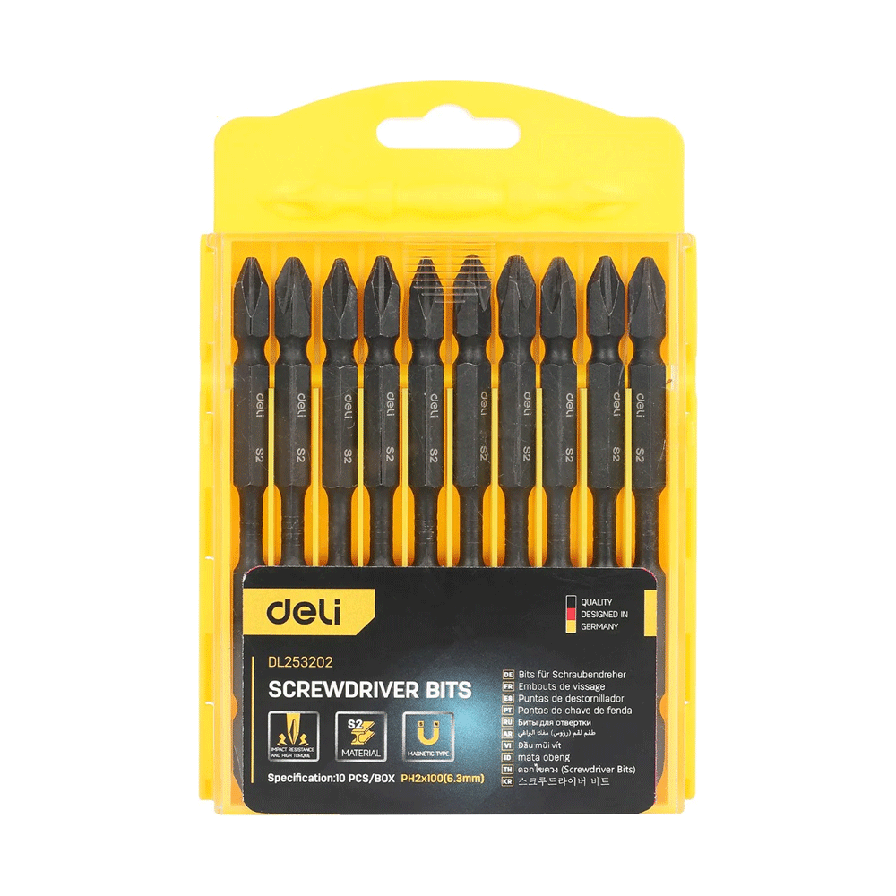 Deli EDL252202-253202 Impact Screwdriver Bit Secondary image