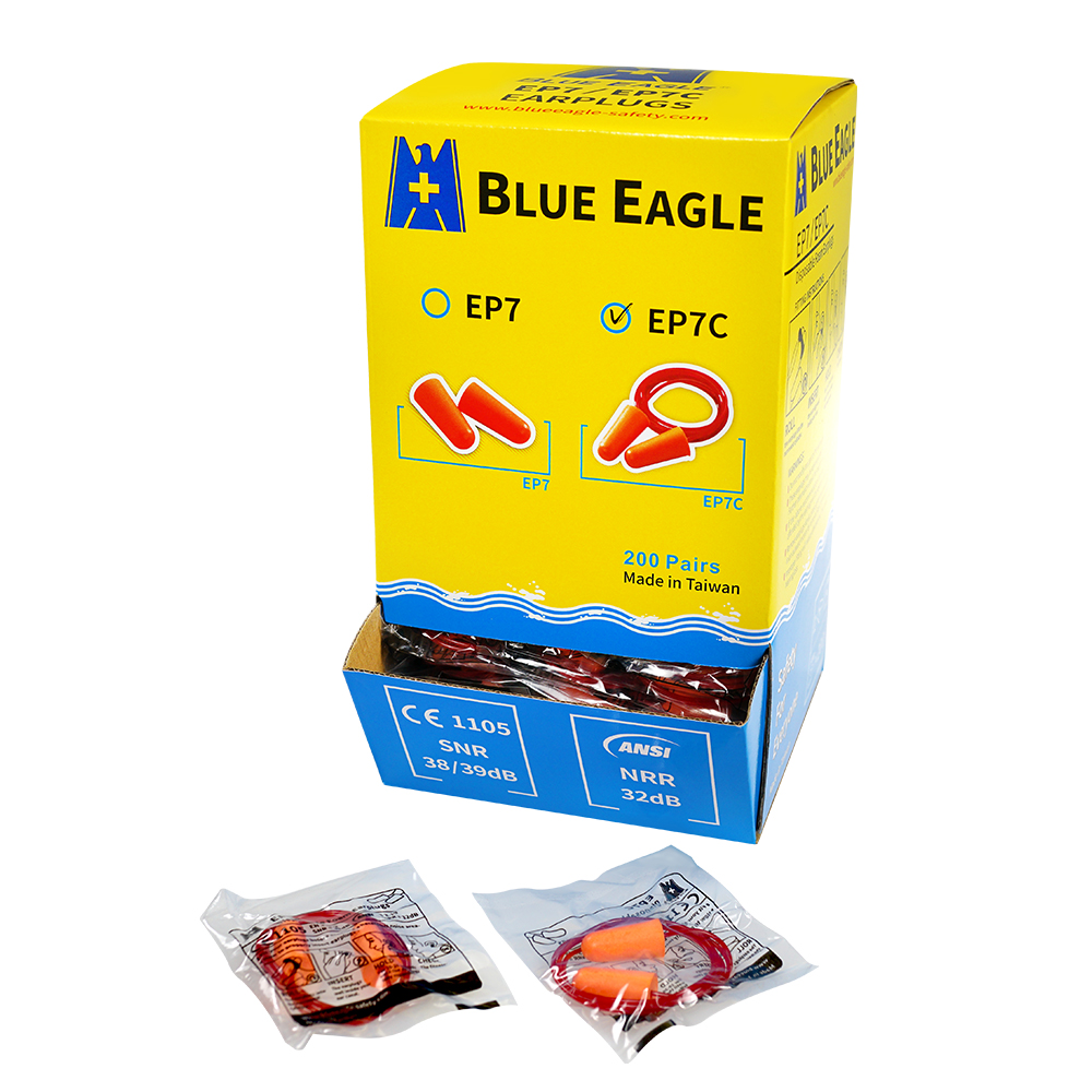 Blue Eagle Ear Plug in Plastic Pack (NP&EP) | Blue Eagle by KHM Megatools Corp.