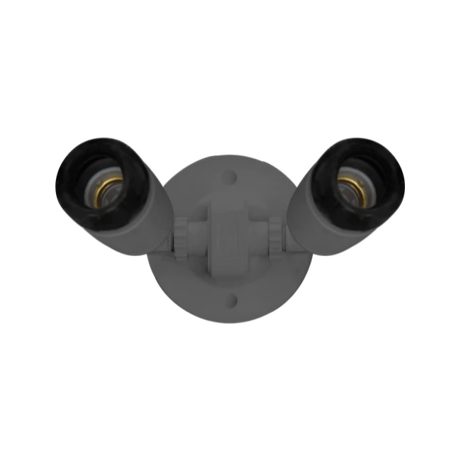 Firefly FELH212  Weatherproof Twin E27 Lampholder  Wall / Eaves Mount  for PAR30 & PAR38 Lamps | Firefly by KHM Megatools Corp. Main image