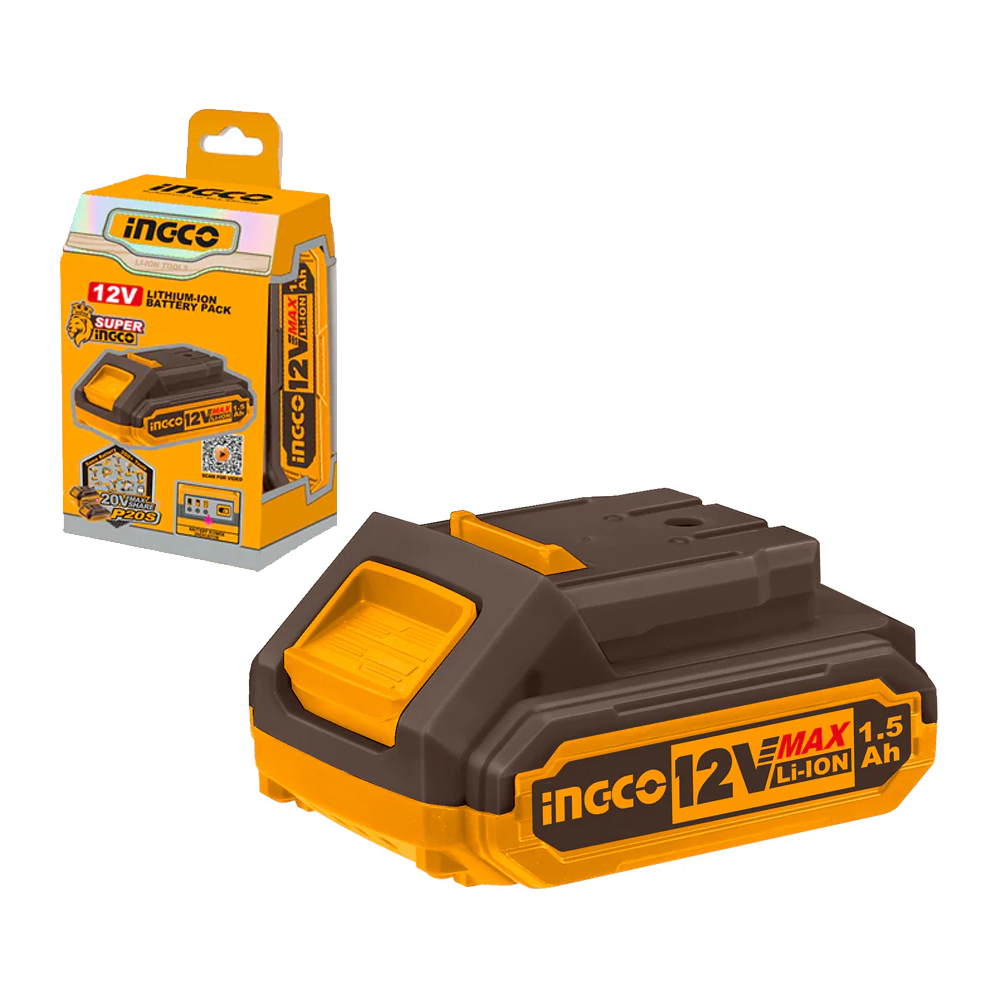 Ingco FBLI12151 Li-Ion Battery Pack 12V | Ingco by KHM Megatools Corp.